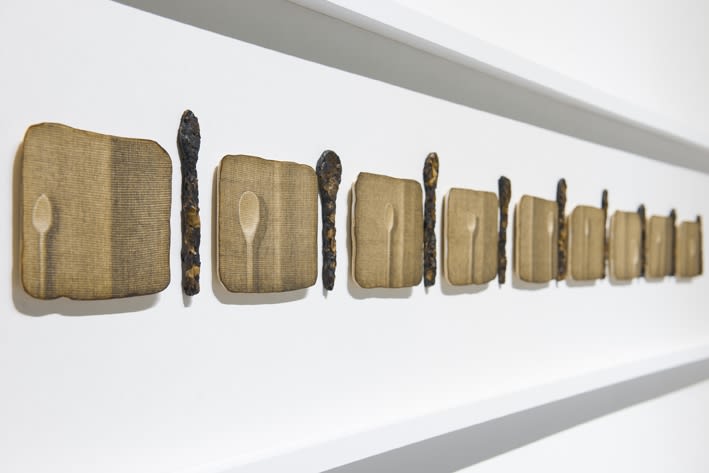 Jiang Ji'An Daily time use I Mixed Media 197 x 19 cm