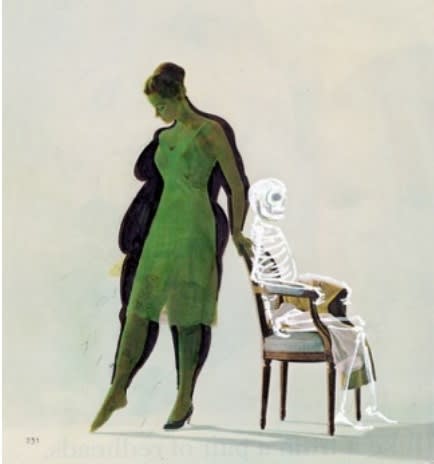 Daniel Horowitz Drawing of the Day 231 mixed media on paper 30 x 45 cm