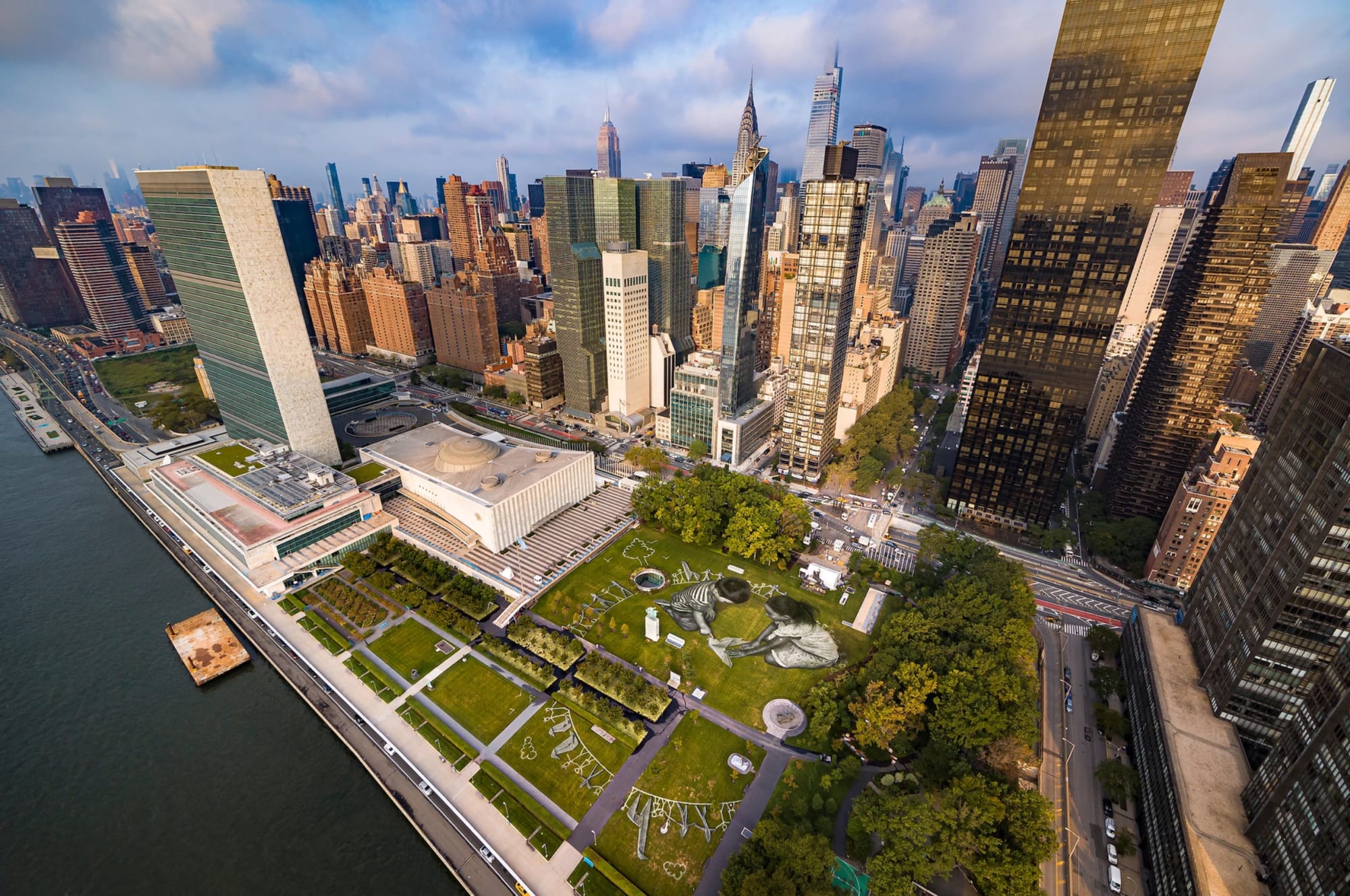 Saype, World in Progress II, 2021