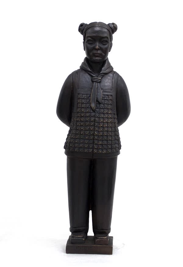 Prune Nourry Mini Terracotta Daughter #3 Bronze 30 cm