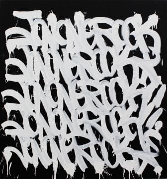 Jonone fu zhou lu one Acrylic on canvas 150 x 140 cm