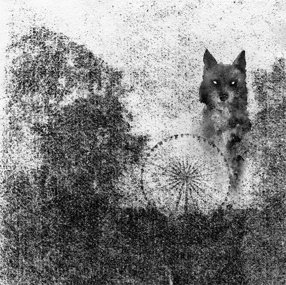 Coline Minet & Maxime Fardeau Rêve n°3 Inkjet print and ink 30 x 30 cm