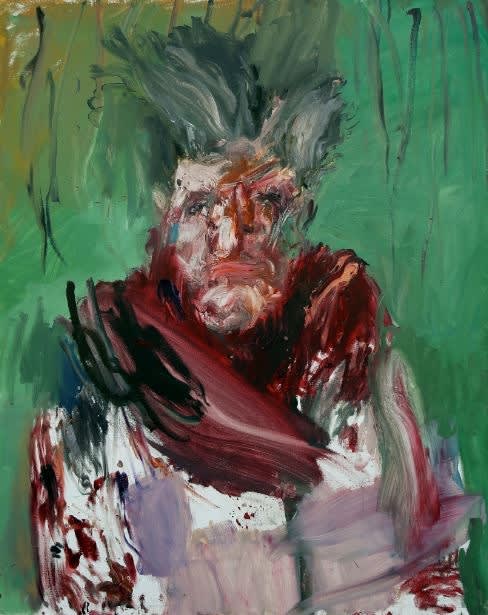 Gael Davrinche Under the skin 3 oil on canvas 160 x 200 cm