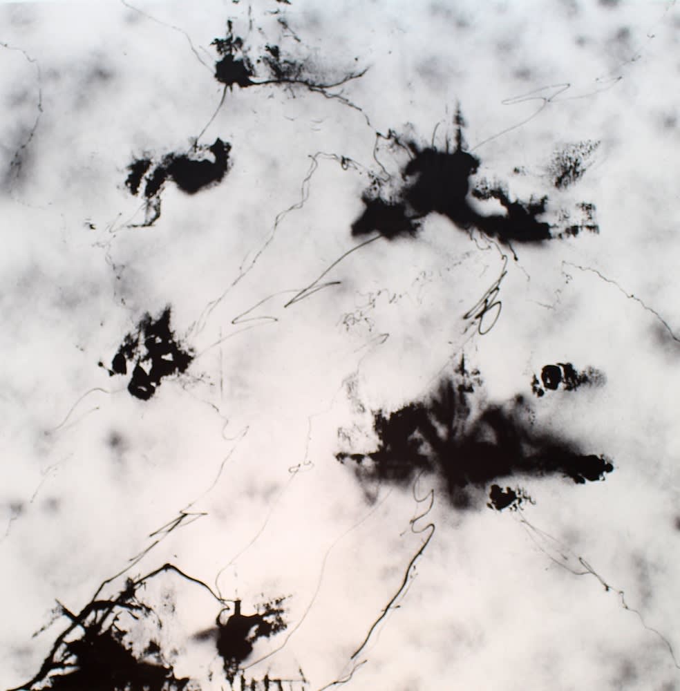 Futura Somewhere over europe Acrylic and spray painting 200 x 200 cm