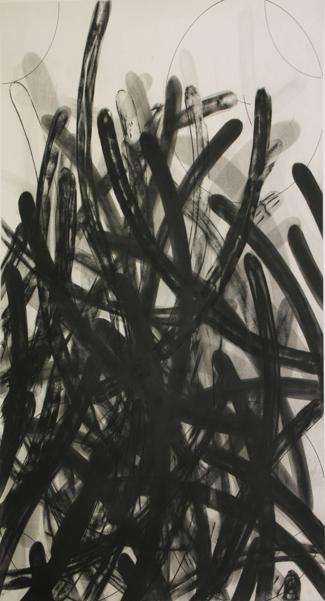 Moneyless Untitled Graphite and charcoal On Fabriano 300gr 50%rag Paper 70 x 100 cm