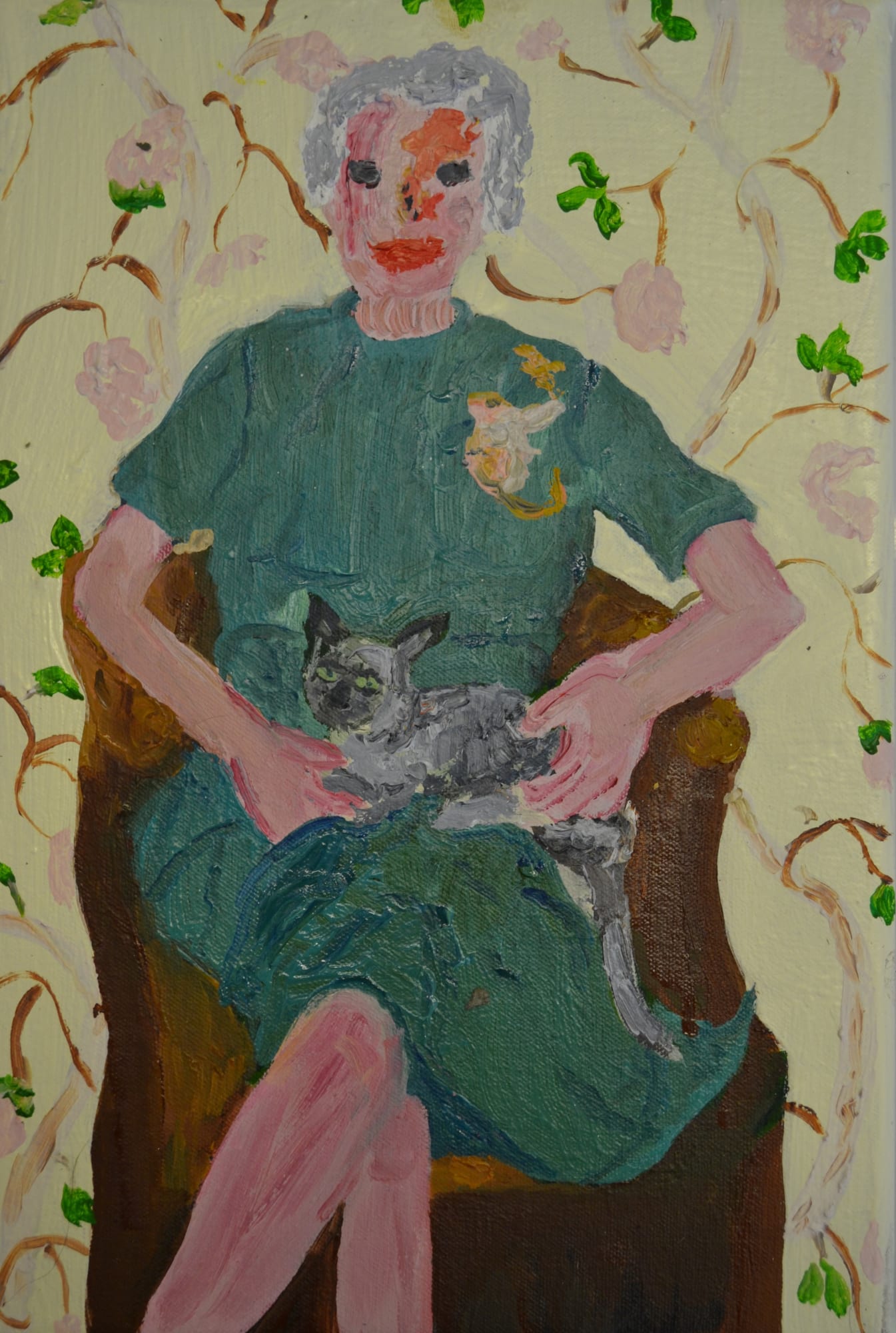Philippa Paterson, Green Dress, 2023