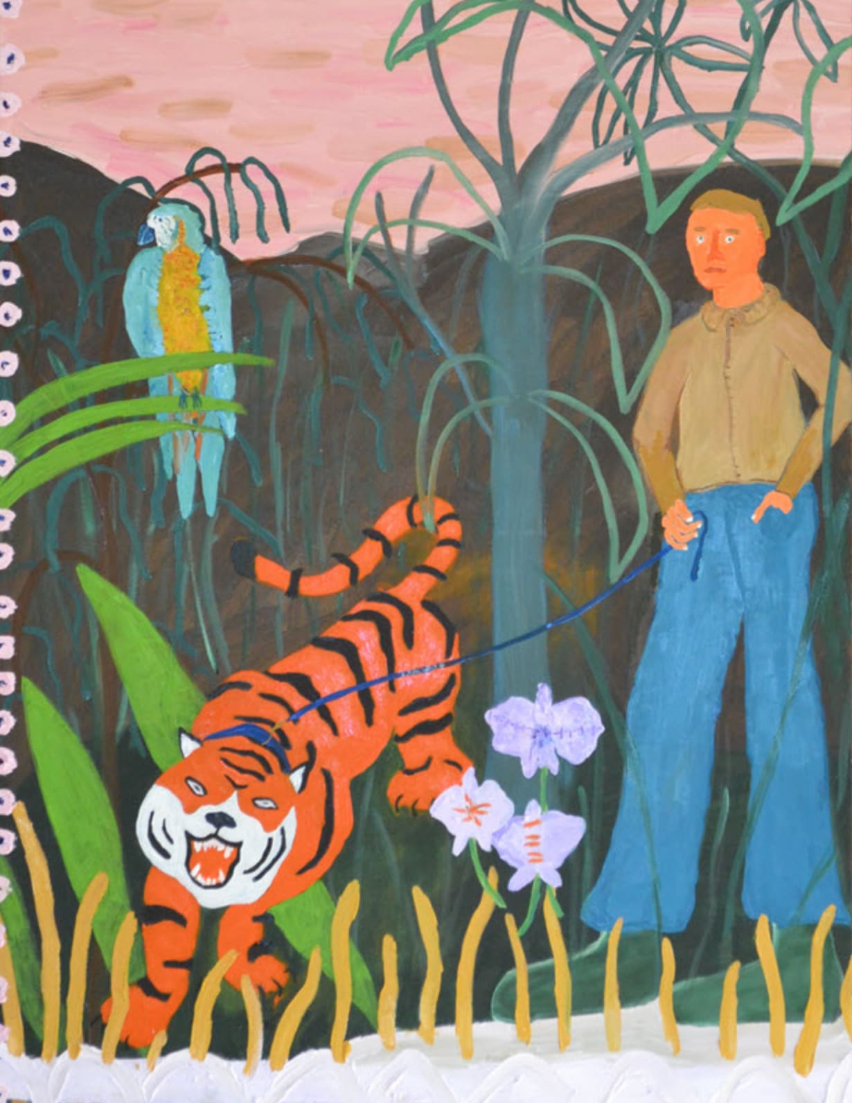 Philippa Paterson, A Stroll Through Paradise, 2021