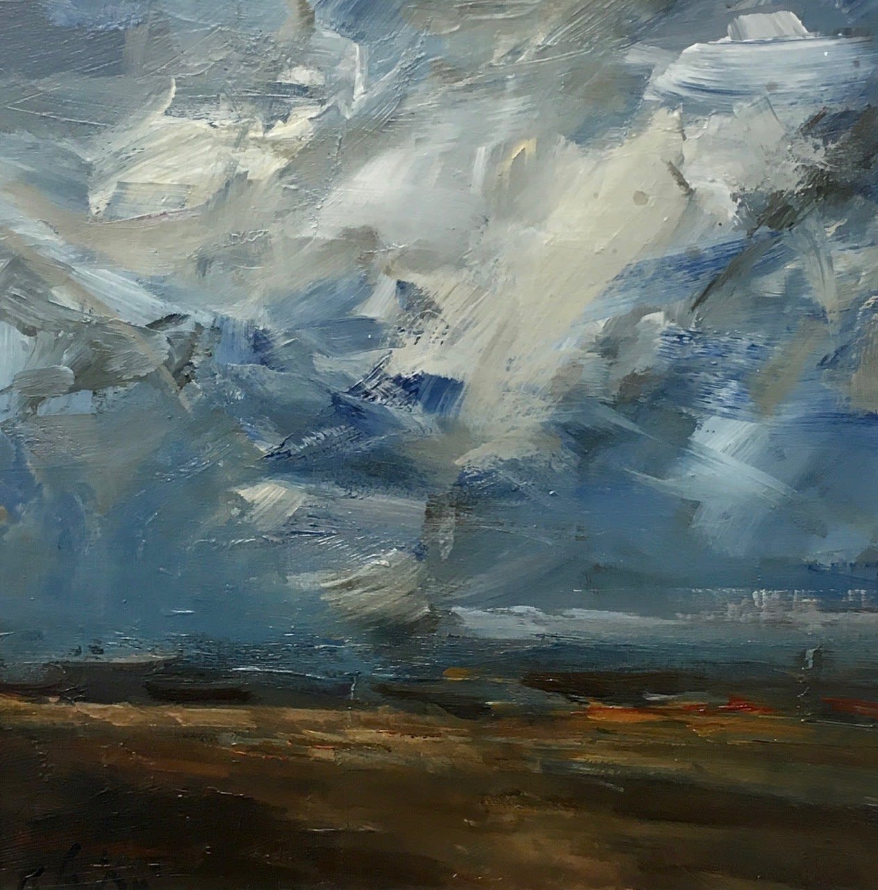 Parastoo Ganjei, Clouds Over the Valley