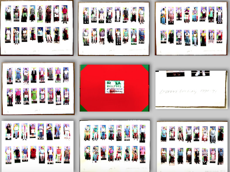 David Hockney RA, 112 LA Visitors Portfolio, 1990-1991