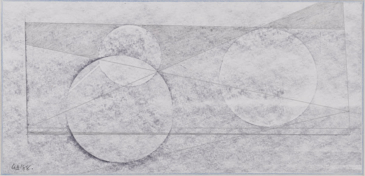 George Dannatt, Untitled Drawing, 1988