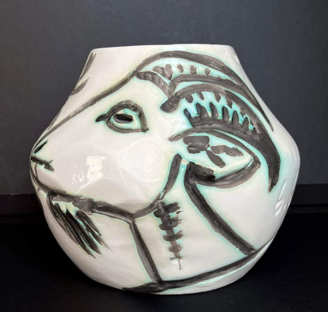 Pablo Picasso, Vase with Goats, 1952