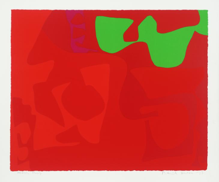Patrick Heron, Small Red, 1973