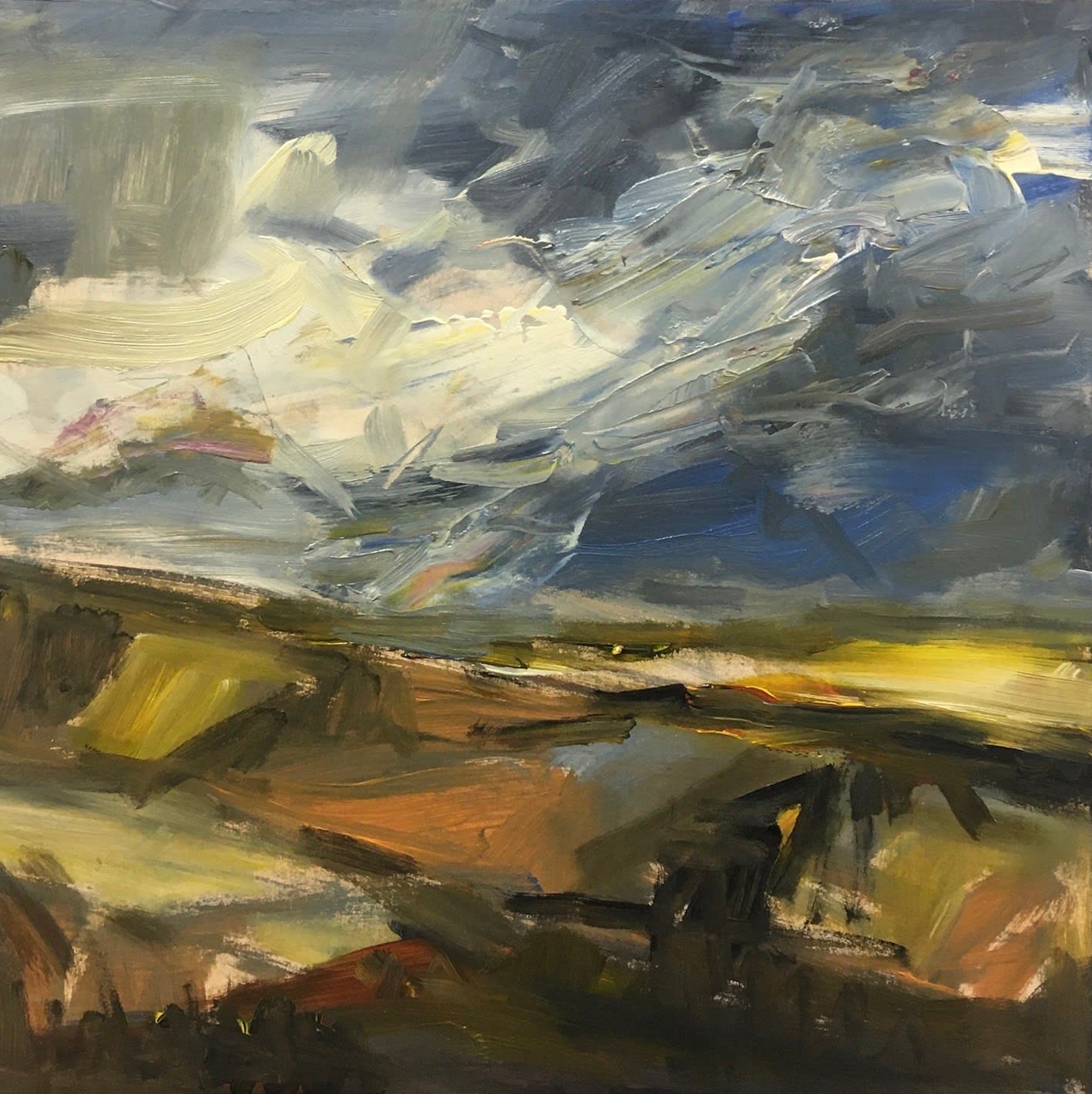 Parastoo Ganjei, The Wylye Valley in Autumn