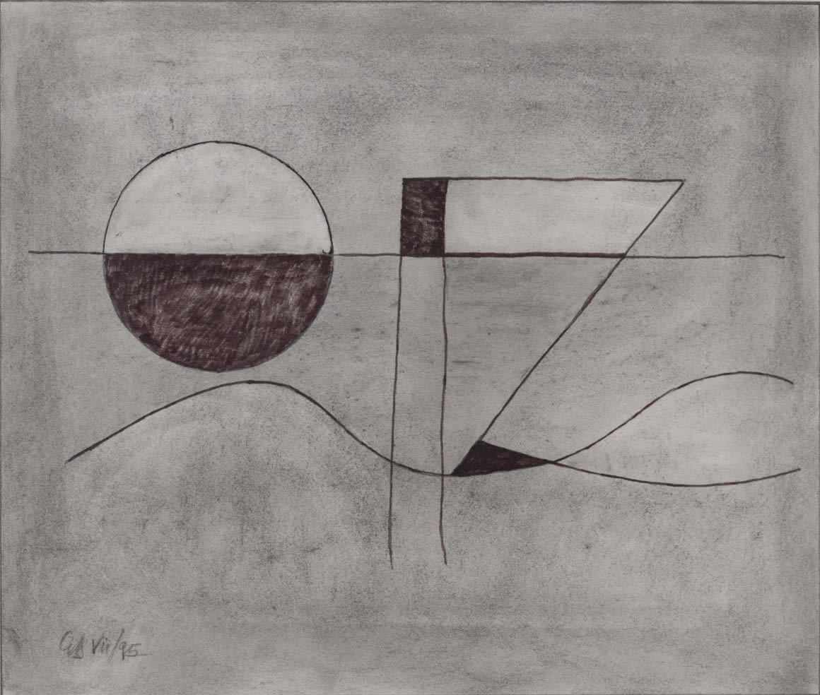 George Dannatt, Portland - Derrick & Circle No 2, 1995