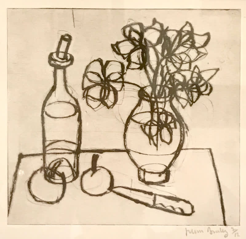 Julian Bailey NEAC, Vase with Flowers