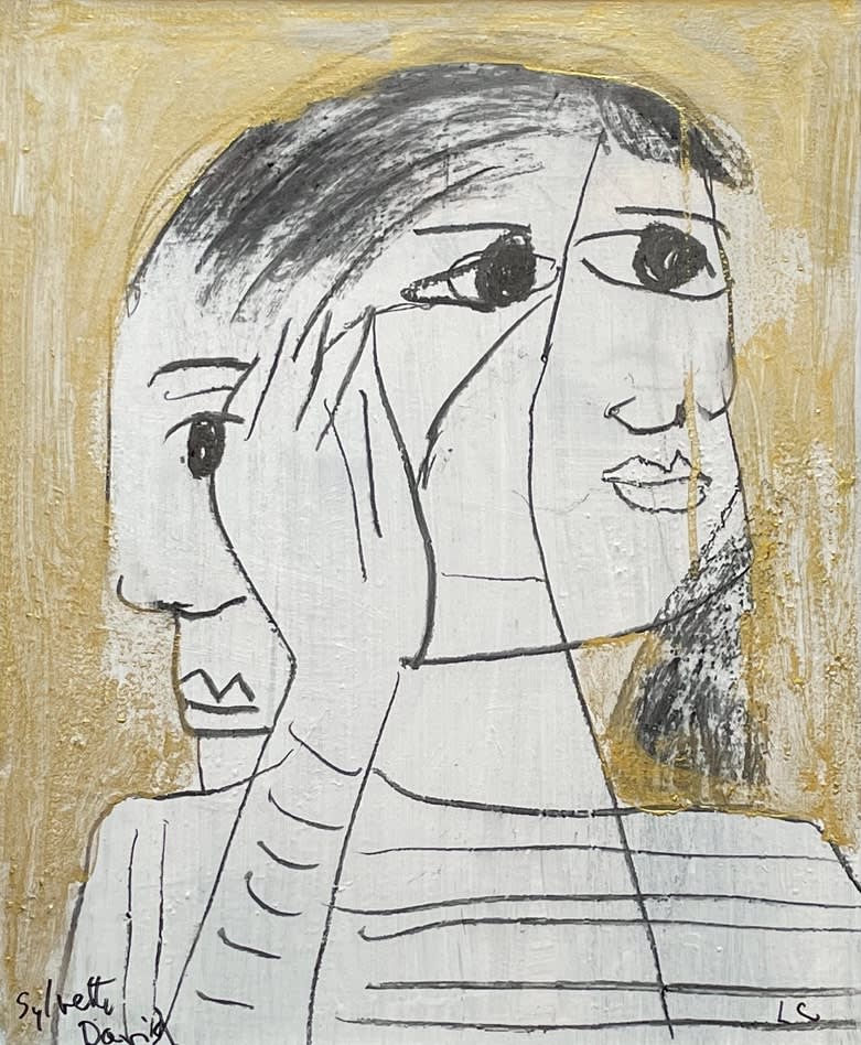 Lydia Corbett (née Sylvette David), Picasso in Two Minds