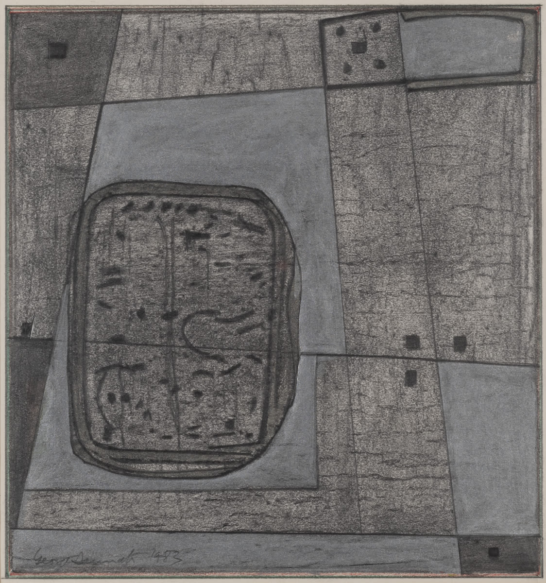 George Dannatt, Purbeck Drawings Series 1 No 7 , 1983