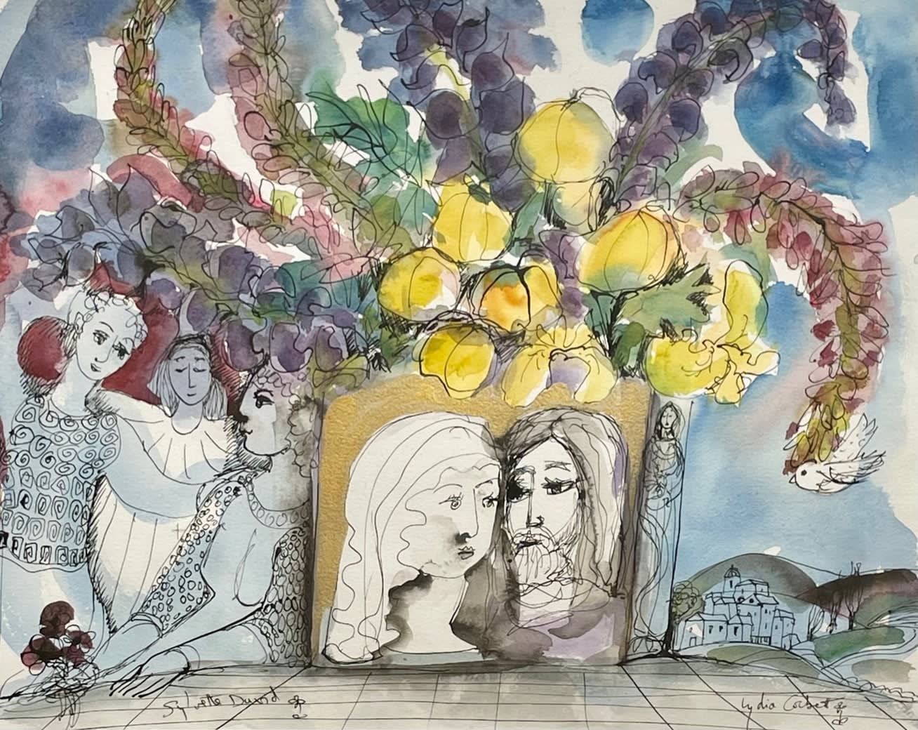 Lydia Corbett (née Sylvette David), Friends Together