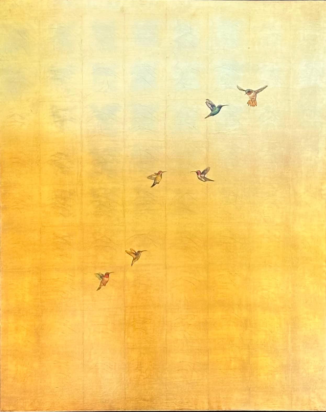 Carolyn Reynolds, Hummers in Harmony, 2024