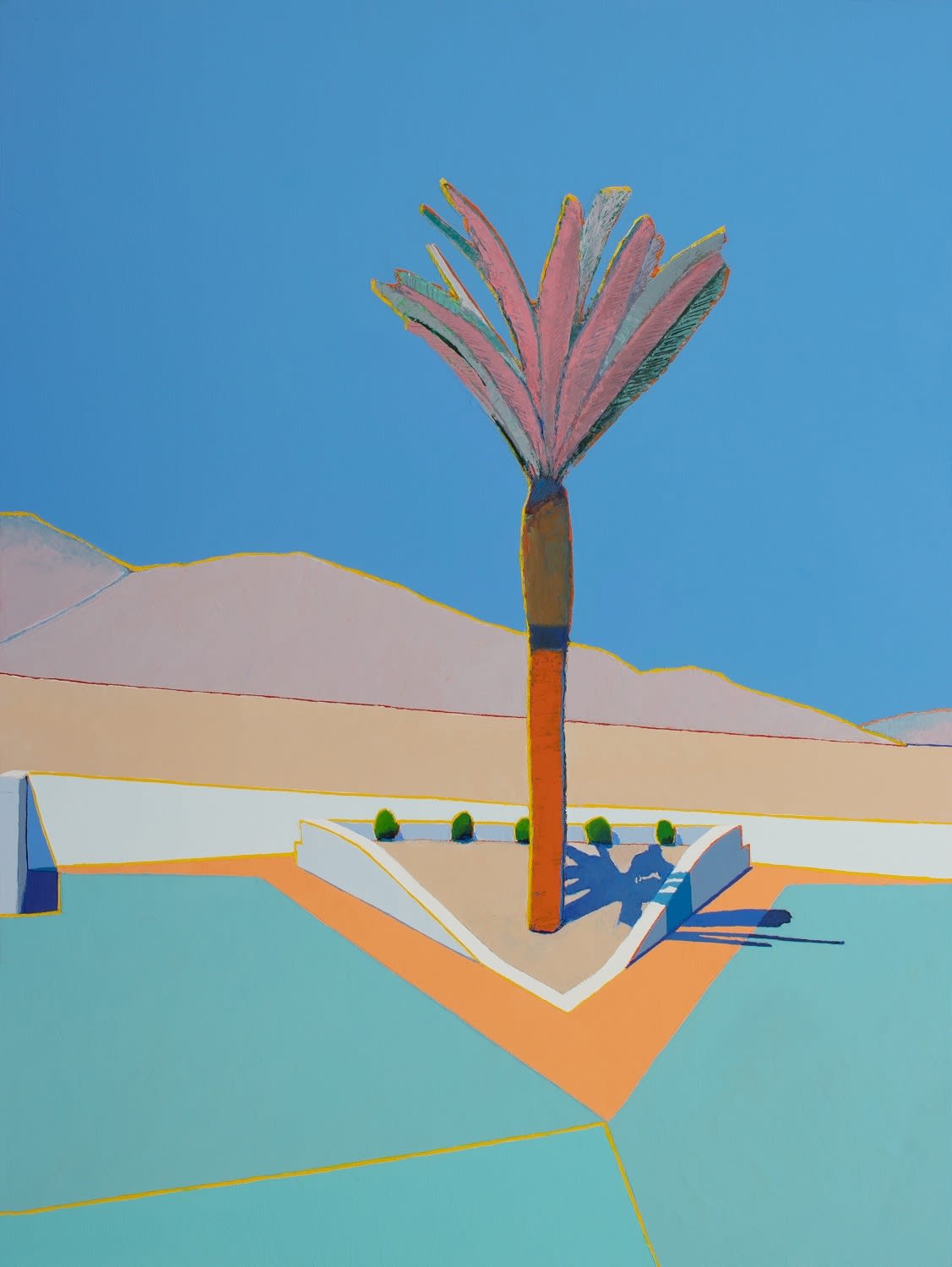 Timothy Mulligan, View to San Jacinto Mountains, 2023