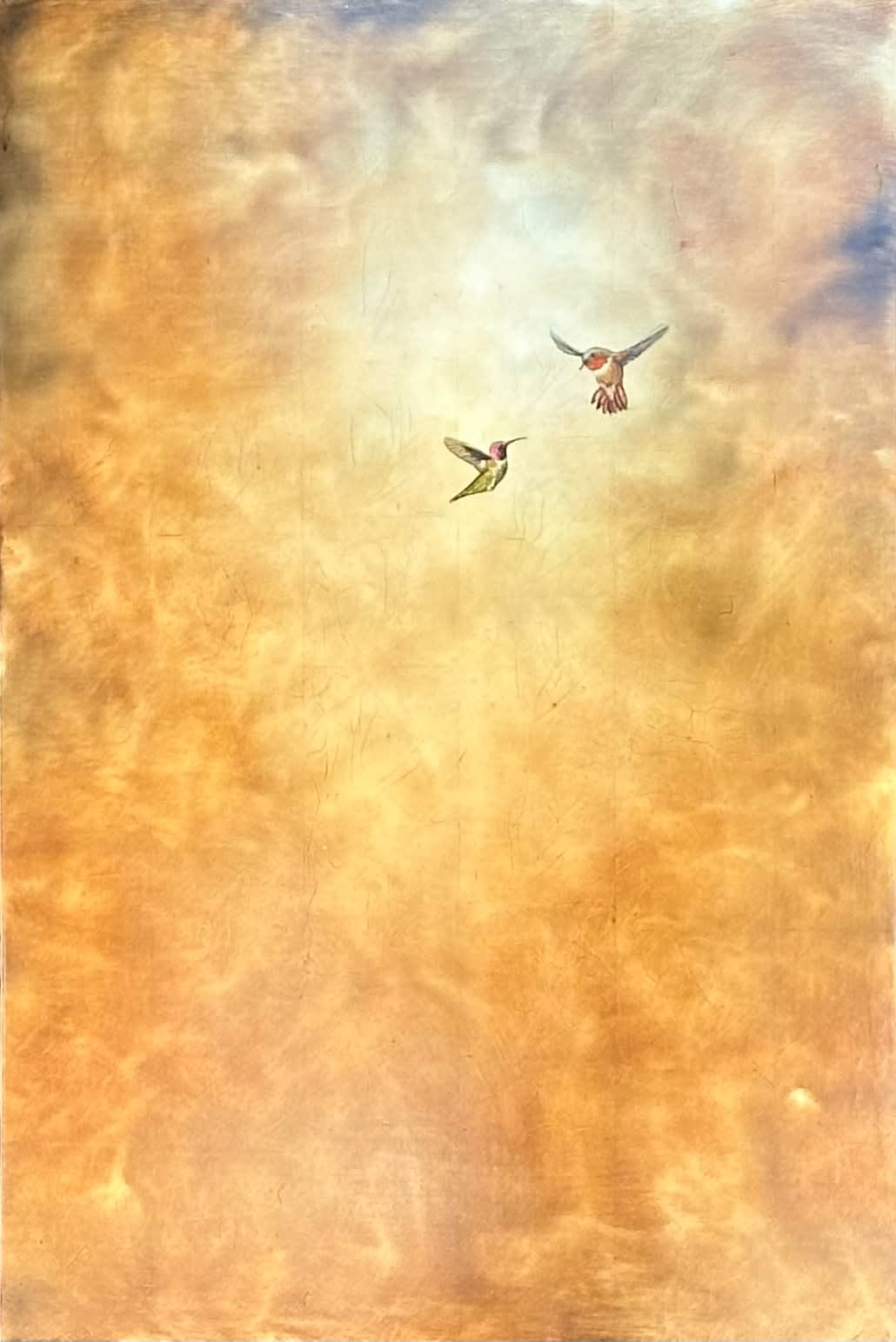 Carolyn Reynolds, Golden Dreams in Flight, 2024