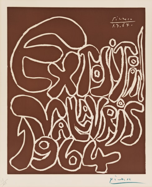 Pablo Picasso, Exposition Vallauris, 1964