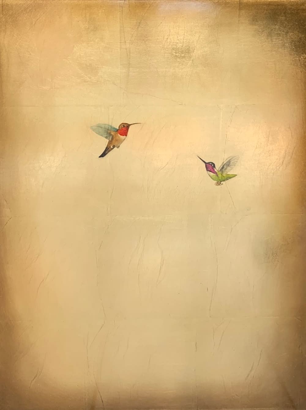 Carolyn Reynolds, Rendezvous in Bright Gold, 2020