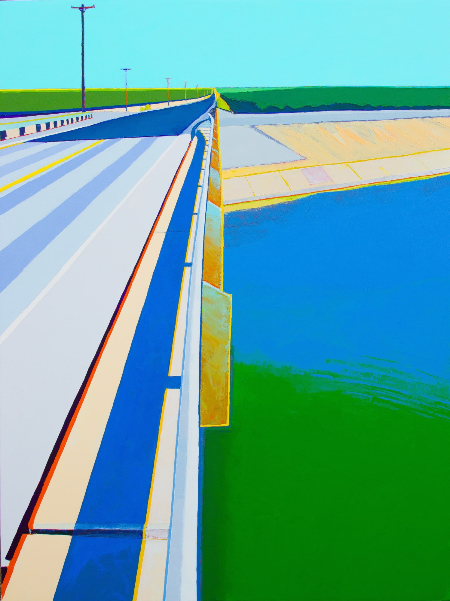Timothy Mulligan, Crossing the Aqueduct, 2022
