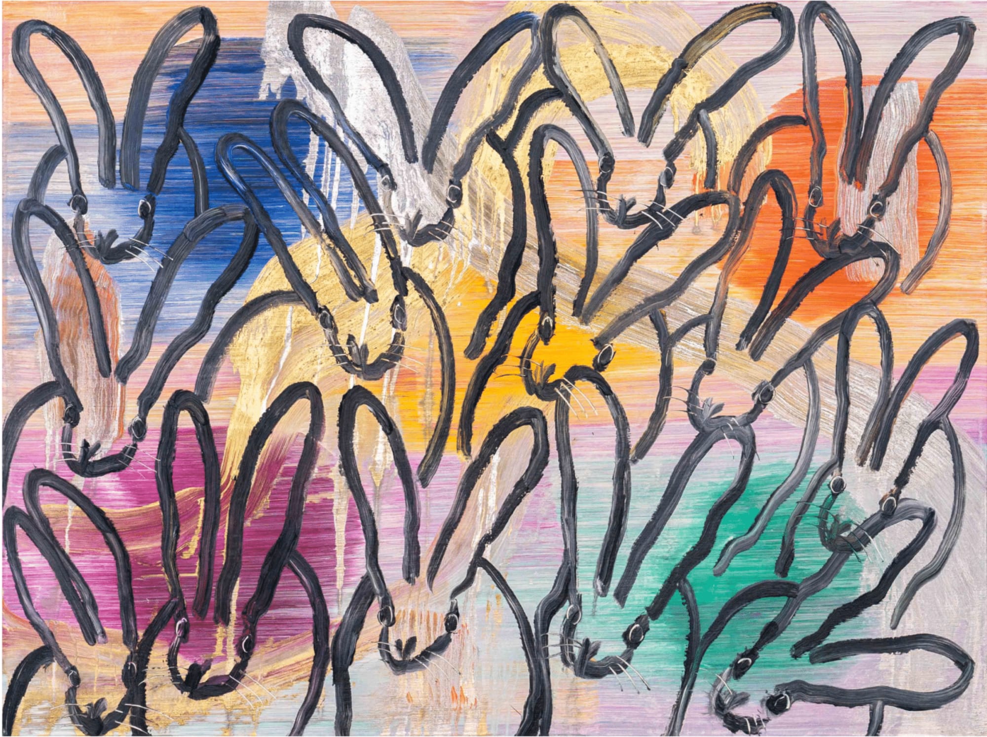 Hunt Slonem, Chinensis Return From The South, 2024