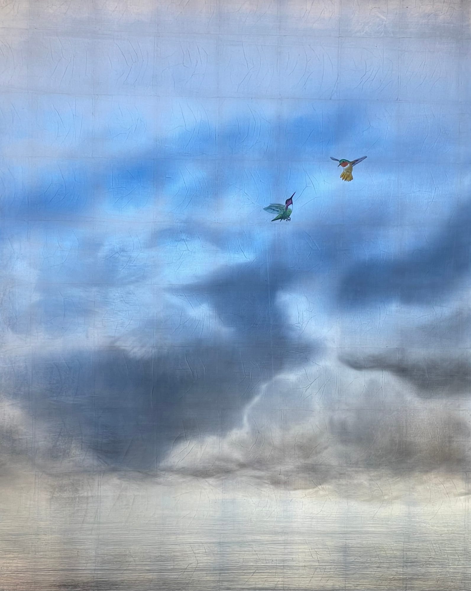 Carolyn Reynolds, Duo Over Sky and Sea, 2023