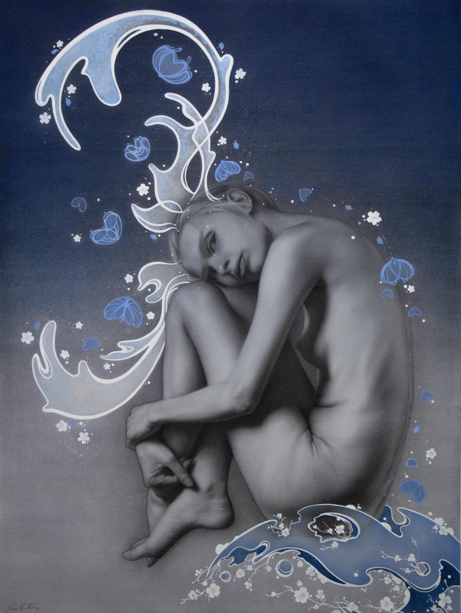 Hannah Tjia, Out of the Blue, 2021