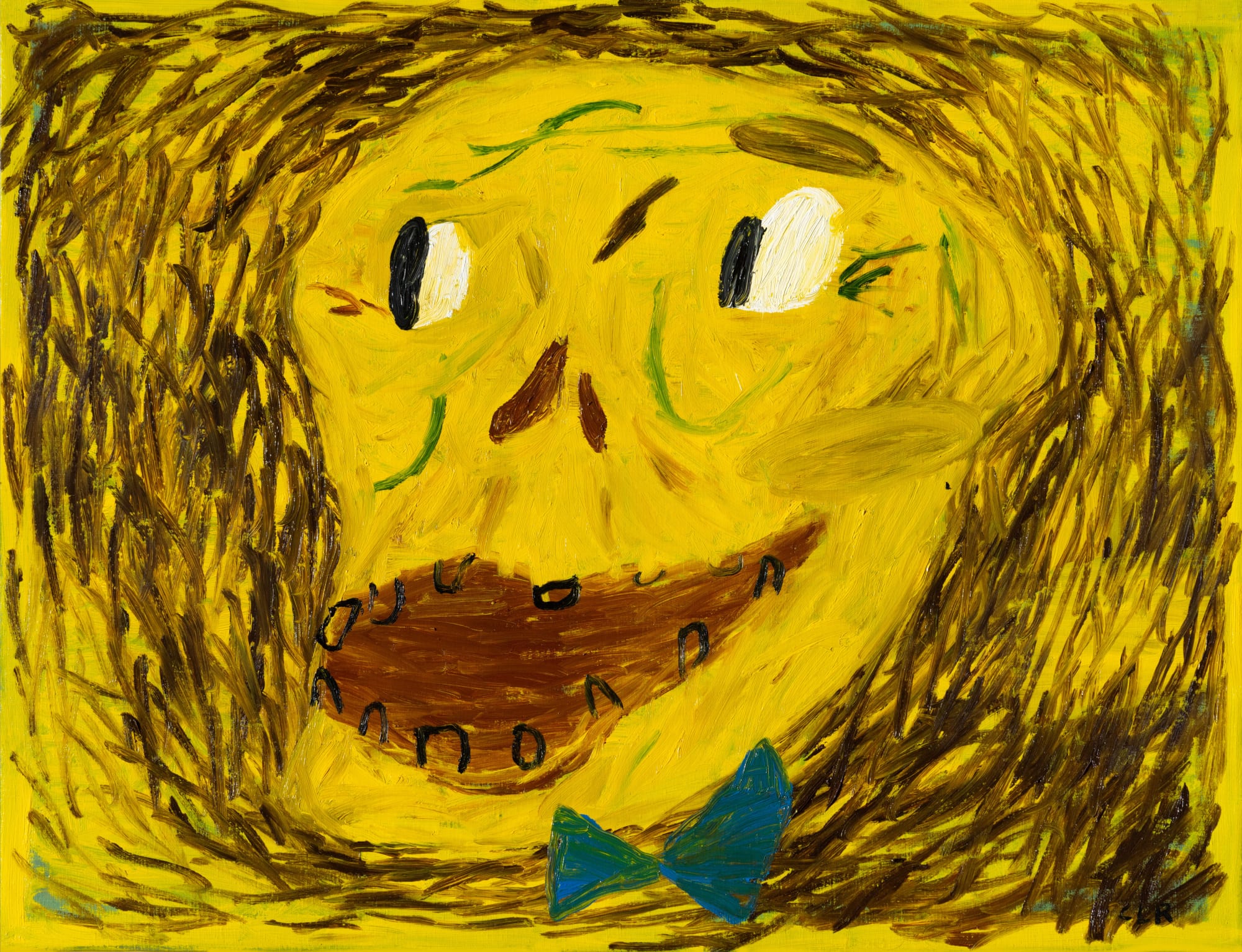 Cristina Lama, Cráneo amarillo, 2022