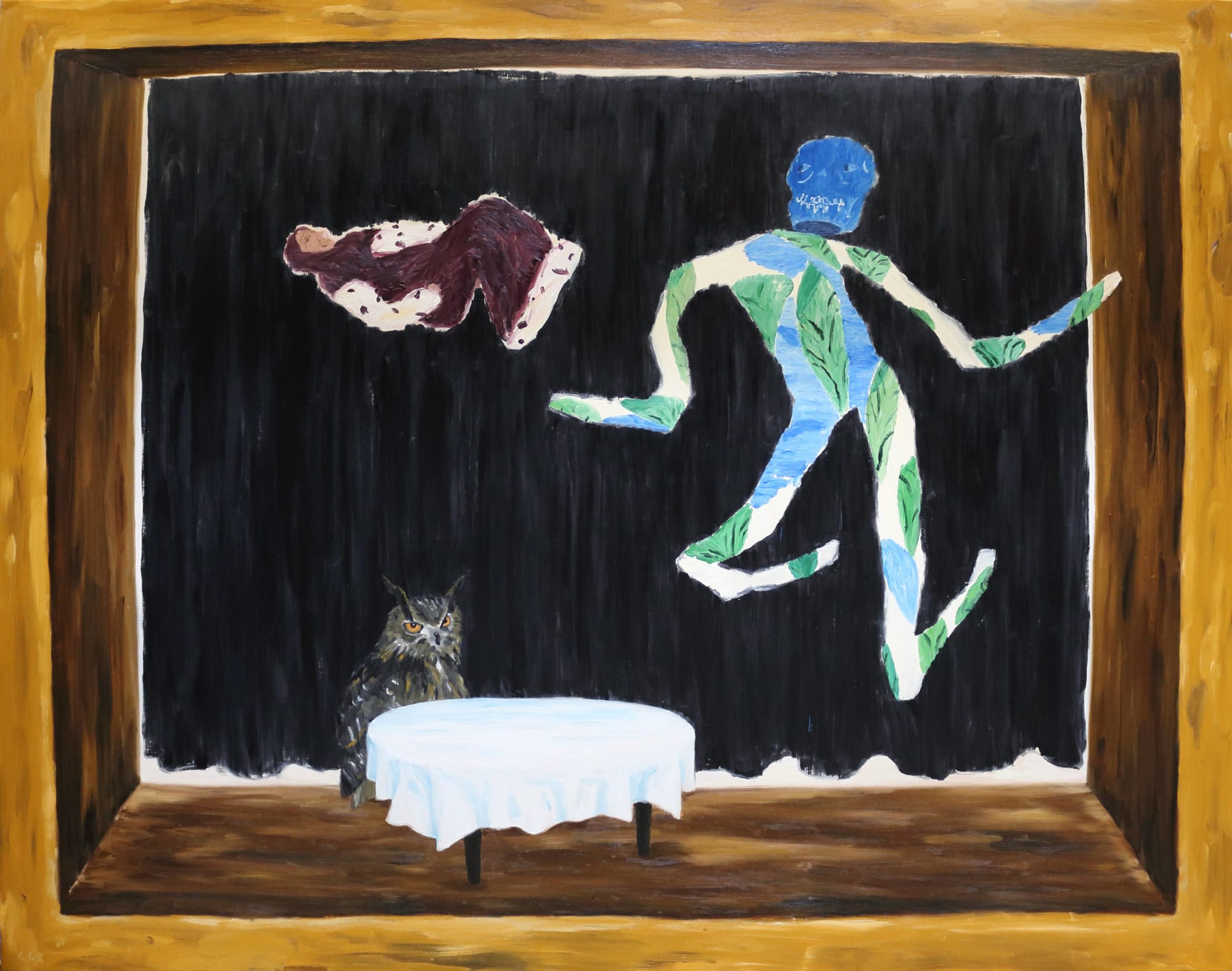 Cristina Lama, Una noche en el bosque, 2019