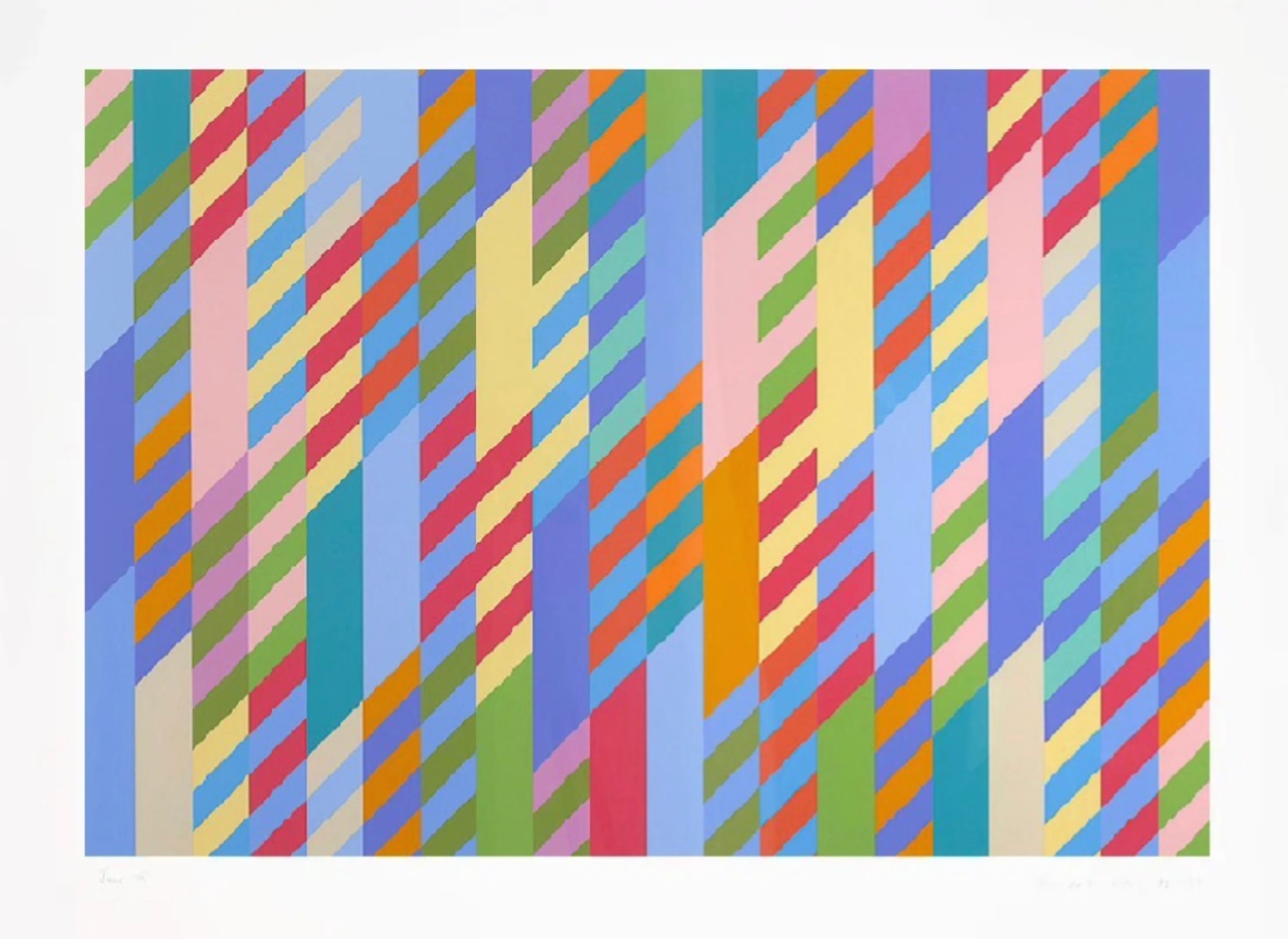 Bridget Riley, June, 1992, 2002