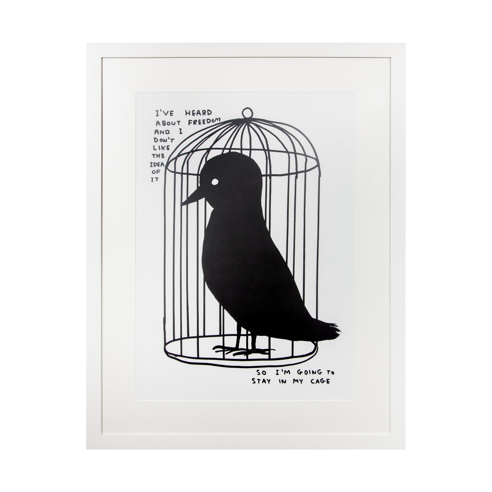 David Shrigley, I’ve Heard About Freedom, 2021