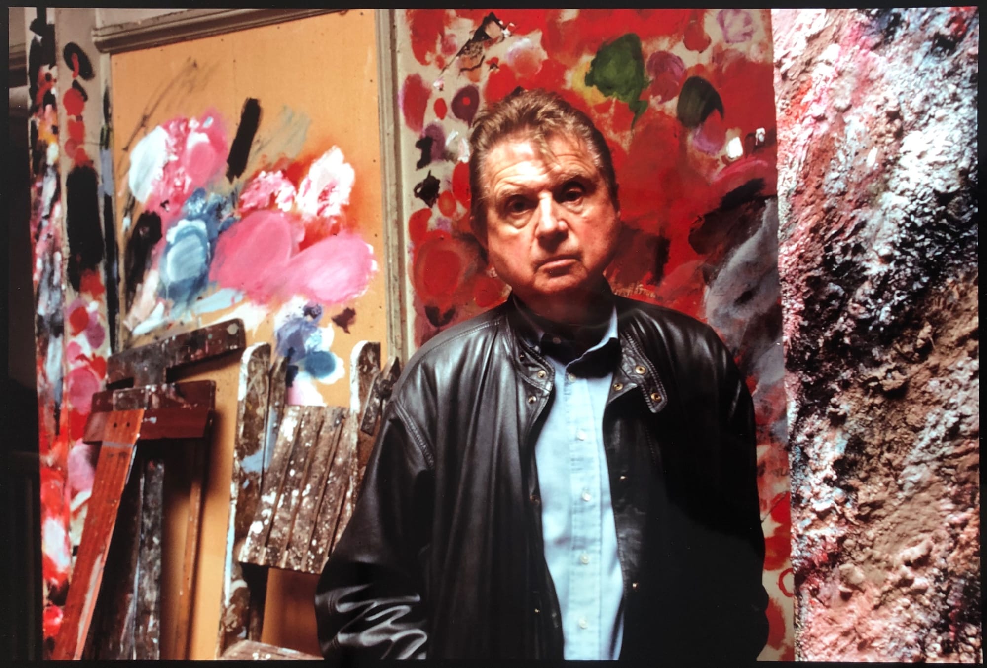 Bruce Bernard, Francis Bacon in his Studio (with 3 sections of wall), 2021