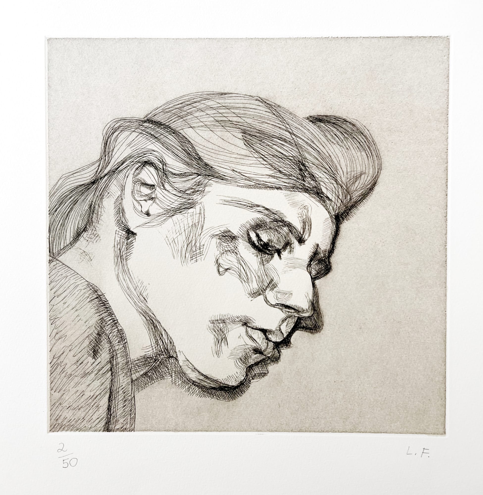 Lucian Freud, lb, 1984