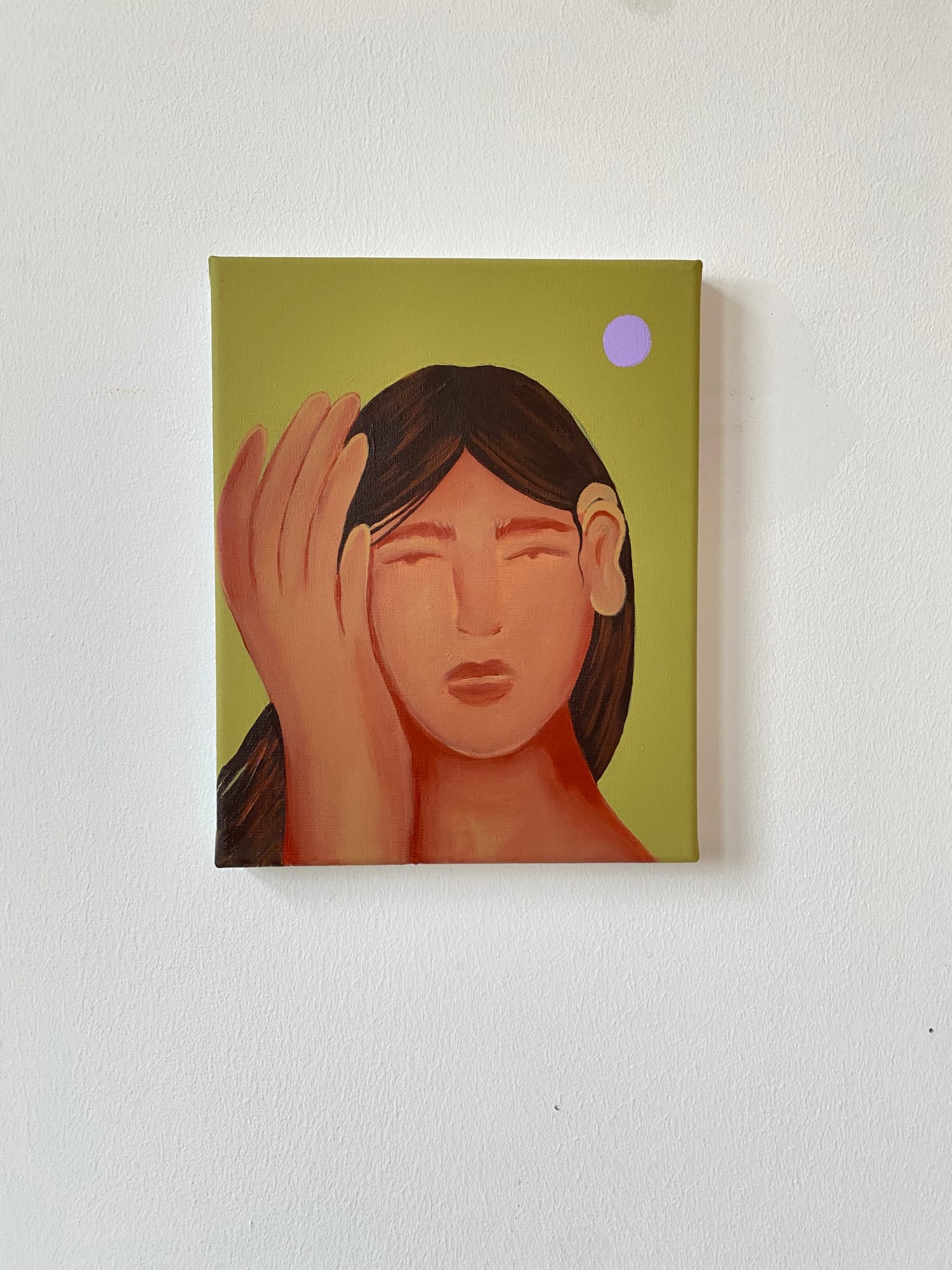 Ethel Coppieters, Portrait au soleil, 2025