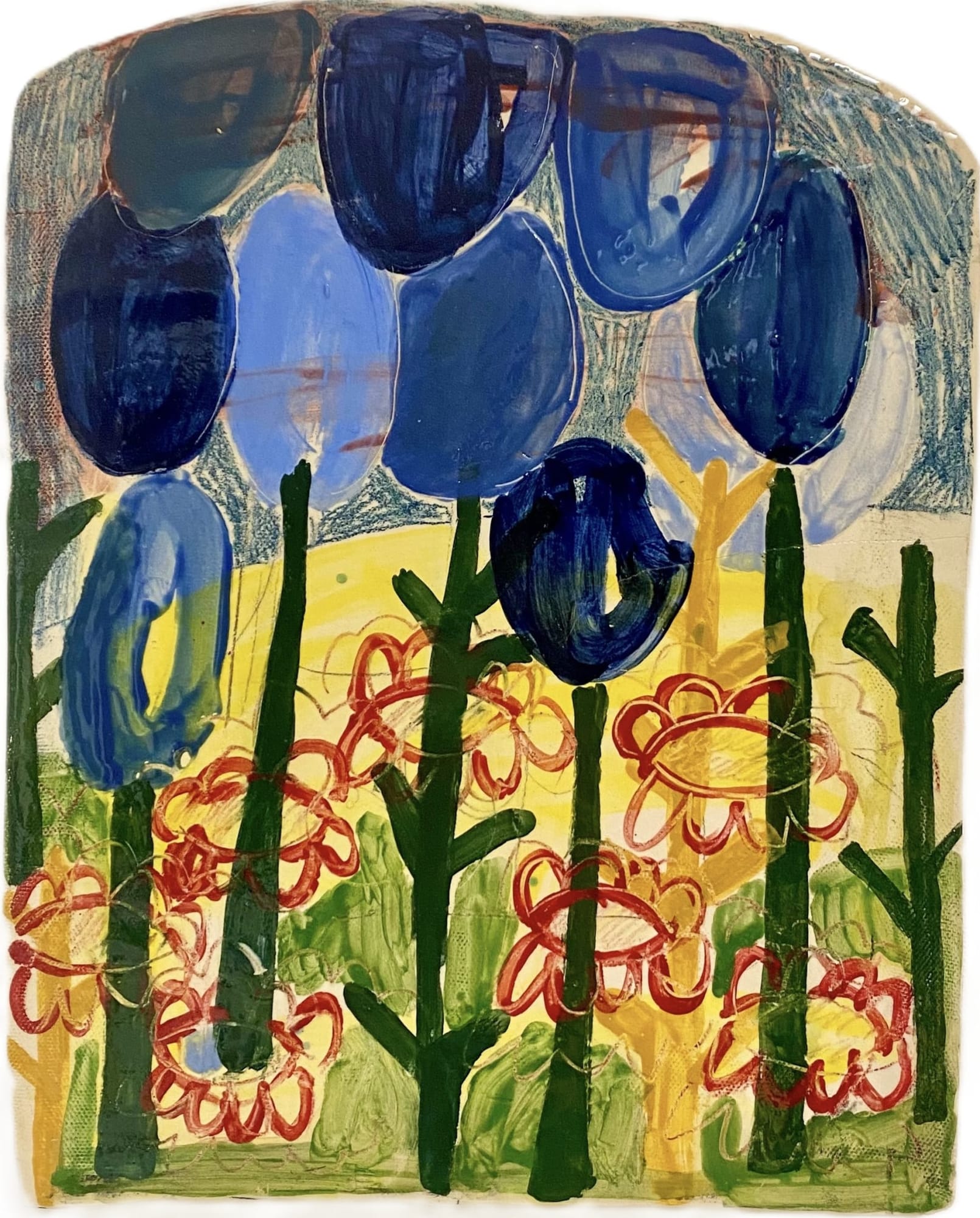 Sofie Steegen, Forest in spring II, 2025