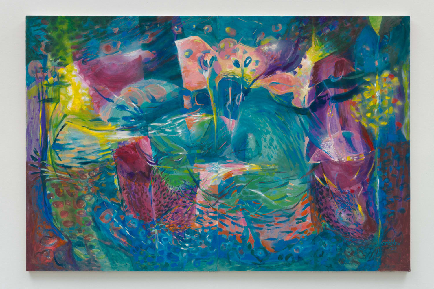 Kenwyn Crichlow, Trembling Shadows in a Trackless Place, 2023