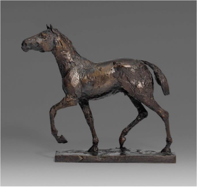 Dame Elisabeth Frink, R.A., Maquette for 'Horse', conceived and cast in 1980