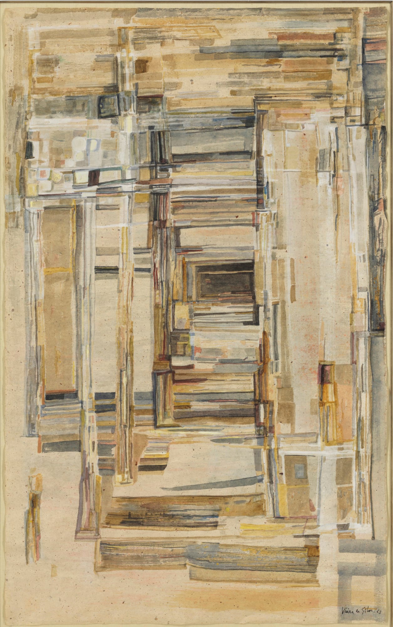 Maria Helena Vieira da Silva, Le Chemin, 1963