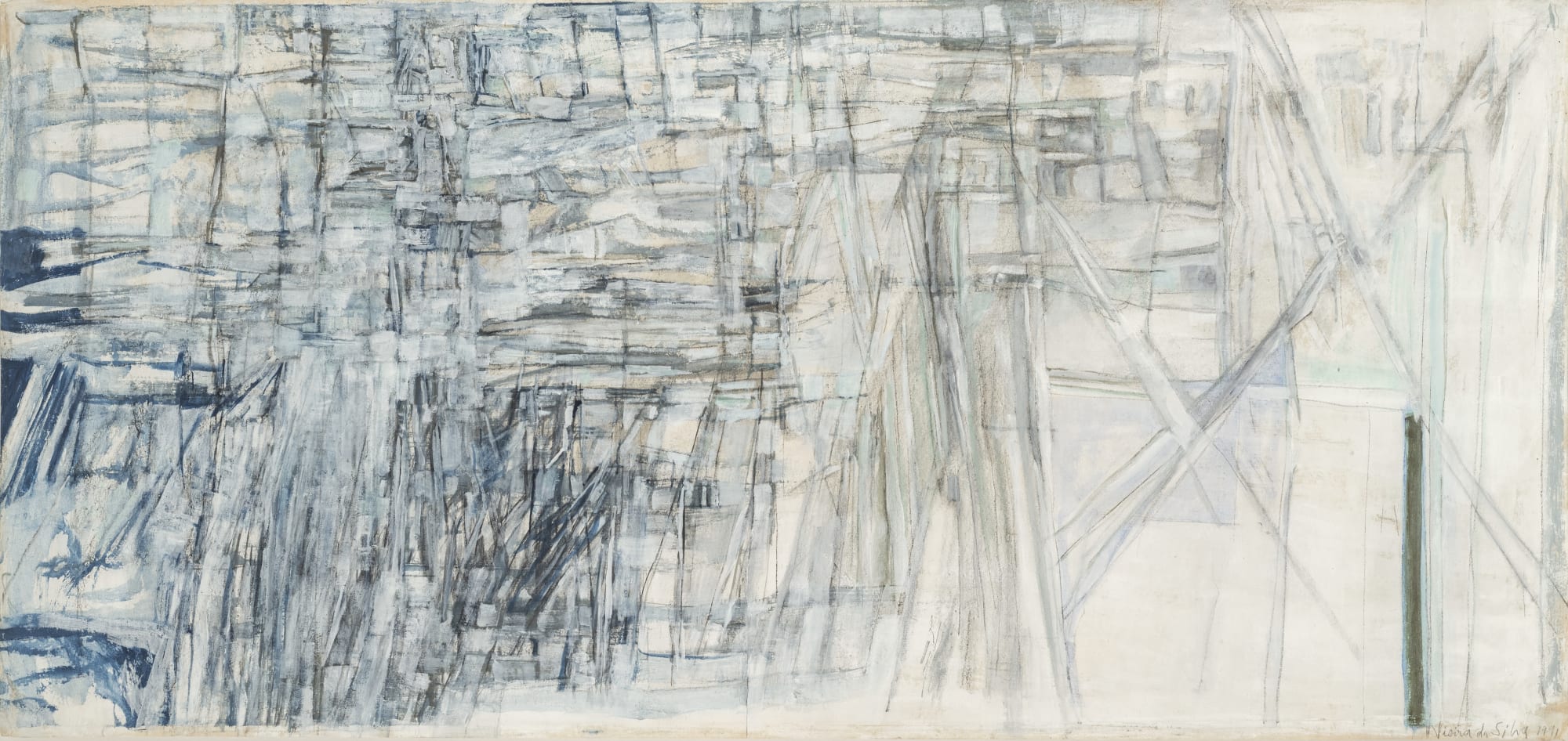 Maria Helena Vieira da Silva, Impression passagère, 1991