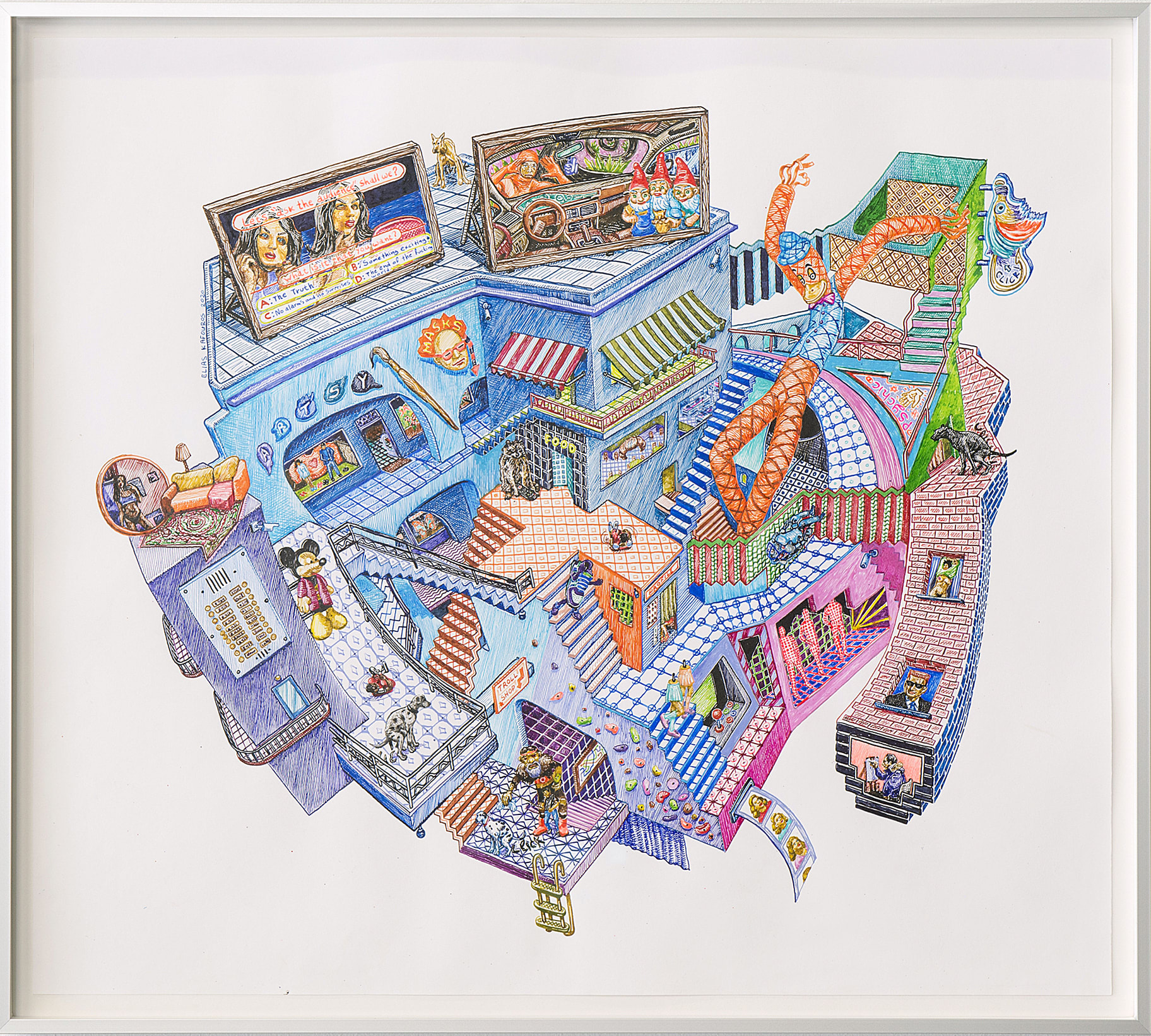 Elias Kafouros, Lets "Ask the Audience", Shall we?, 2020