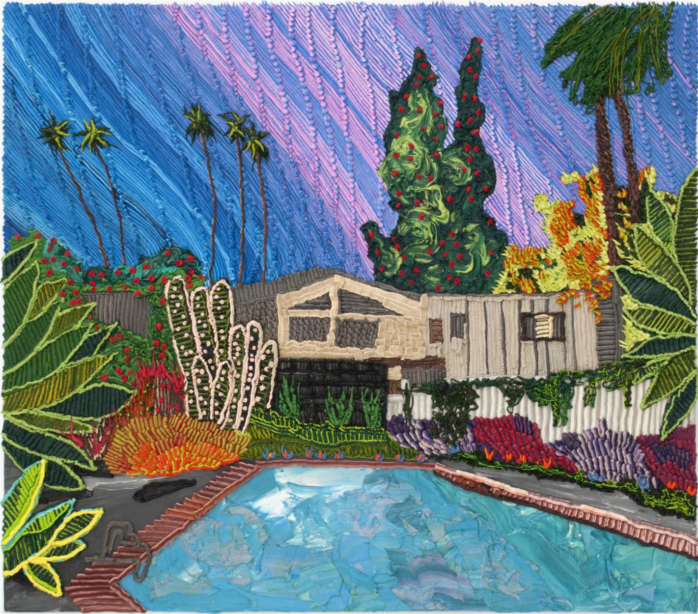 Caroline Larsen, Techocolor California Dream House, 2016
