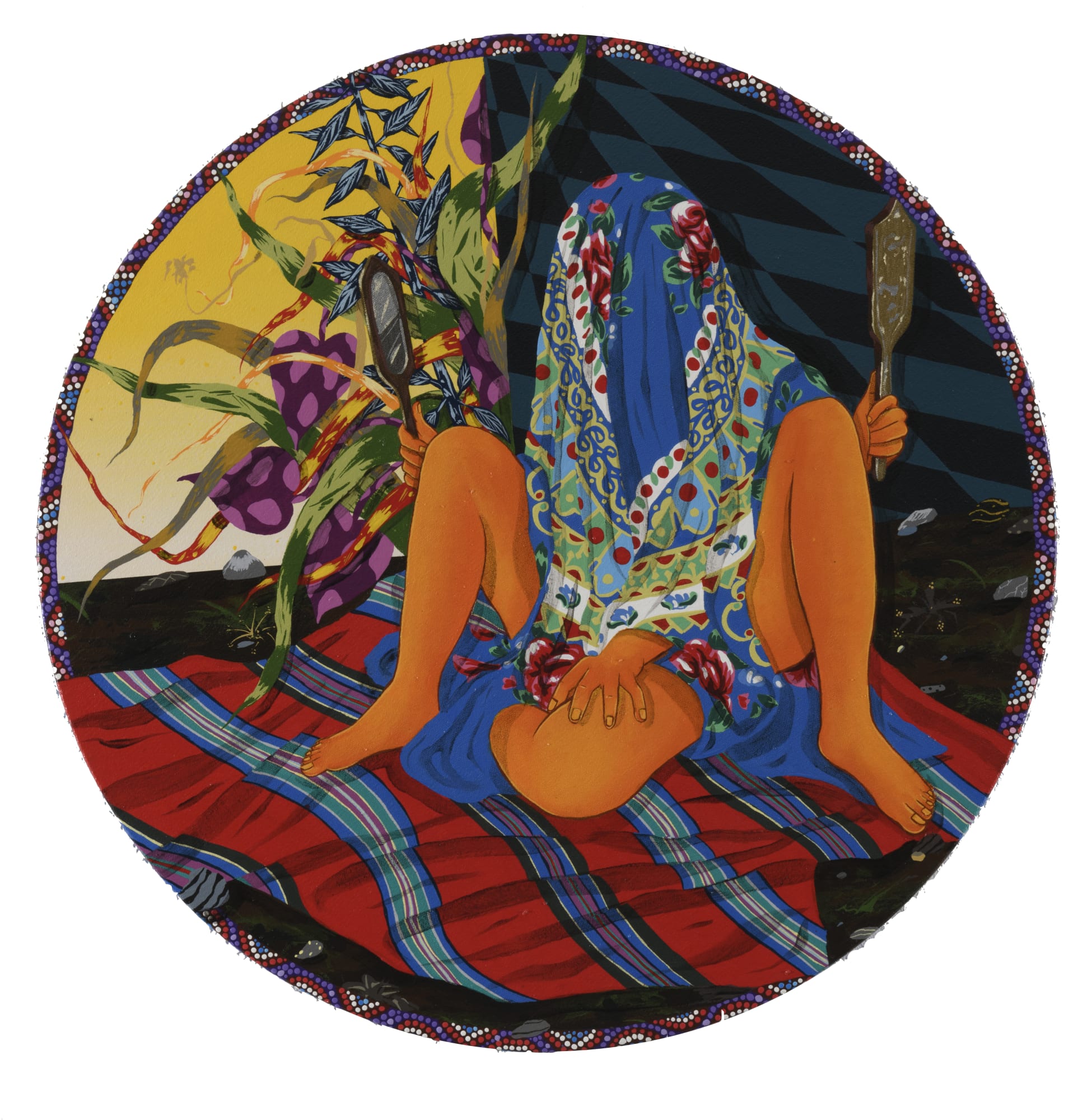 Amir H. Fallah, Seeing You In Myself, 2019