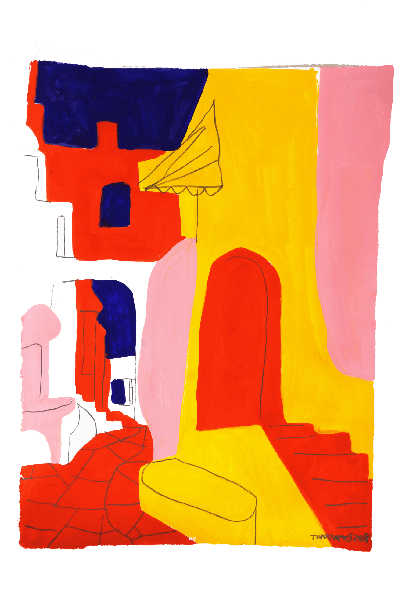 Todd James, Lost in Mykonos, 2018