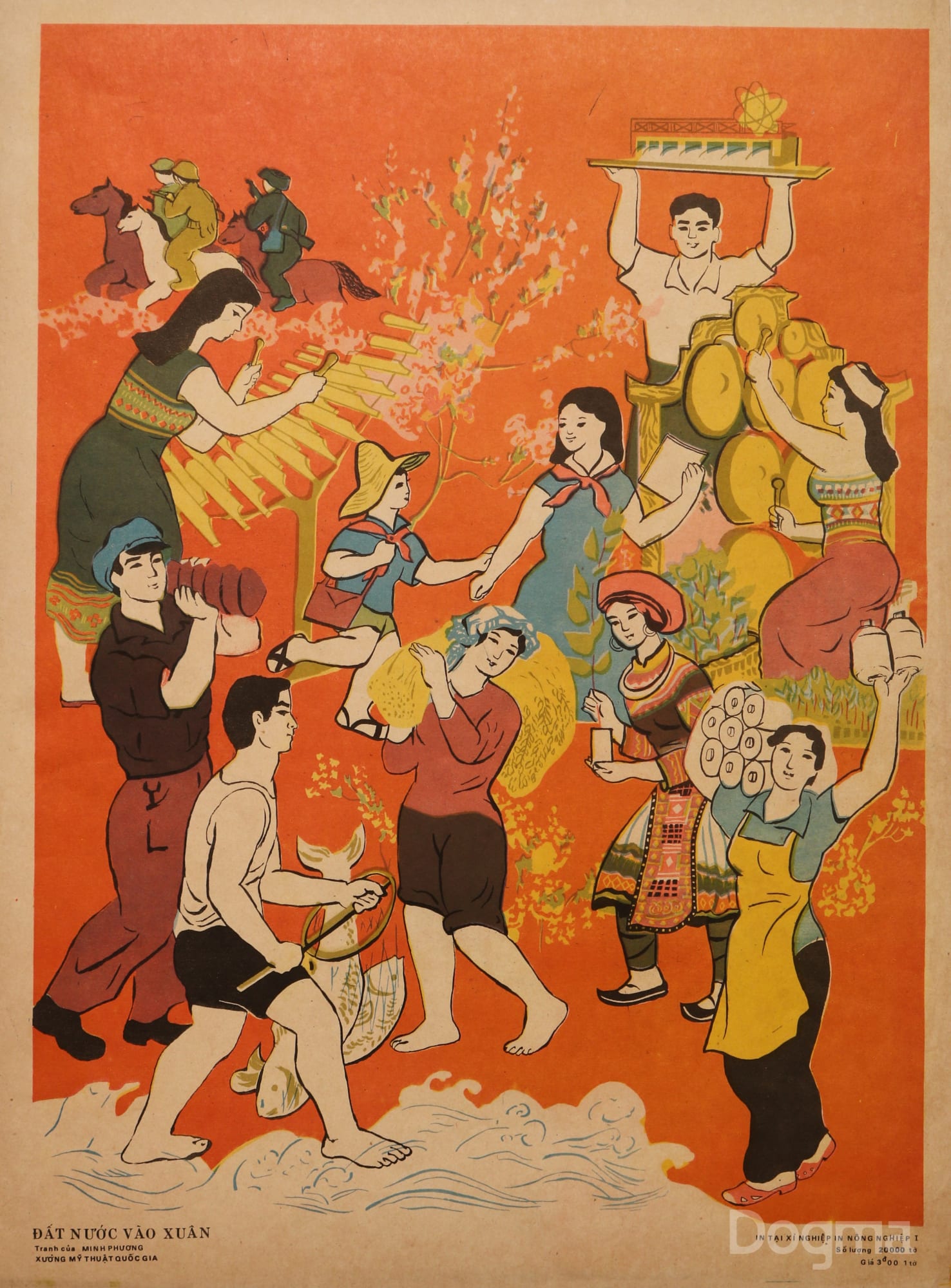 Minh Phương, Đất nước vào xuân