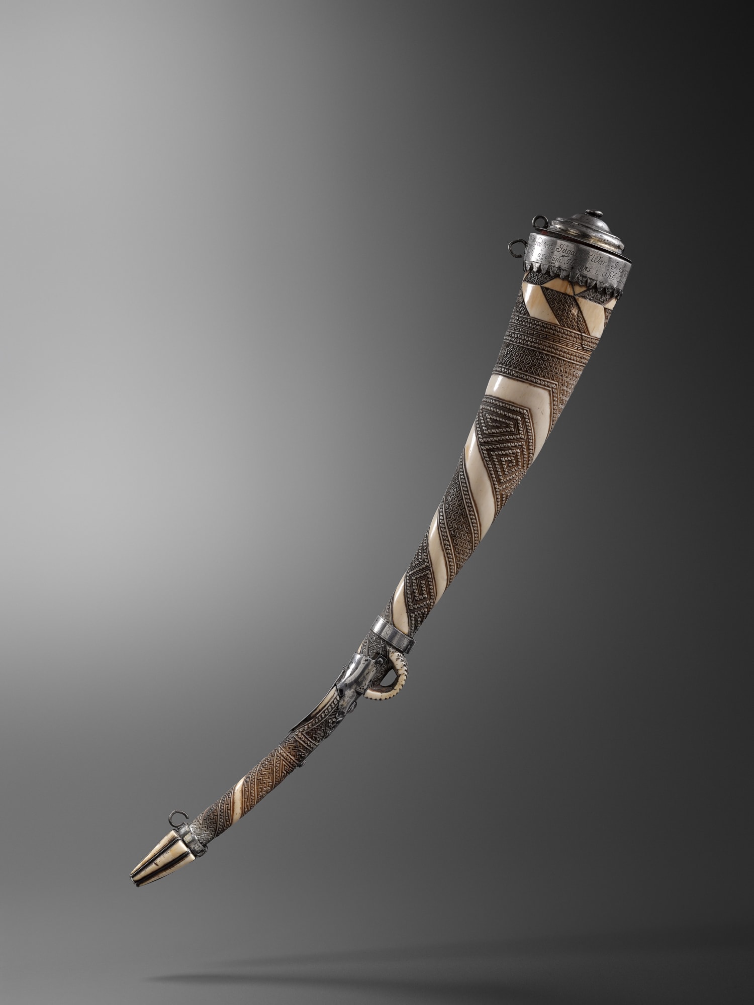 Anonymous Kongo artist (D.R. Congo), Trumpet, early 16th century