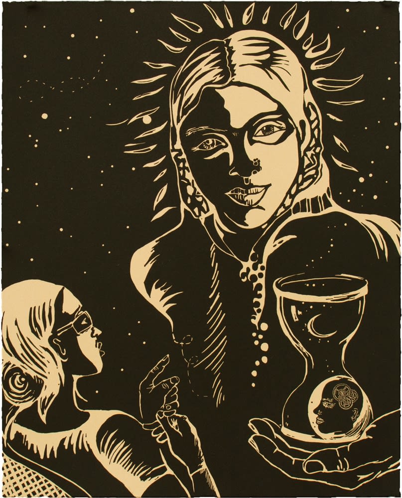 Chitra Ganesh, Sultana's Dream: The Visitation, 2018